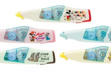 修正テープと消しゴム「ディズニーコレクション」数量限定新発売 画像