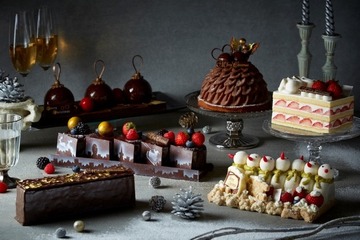 高さ40センチのXmasツリーケーキ…ハイアットリージェンシー東京 画像