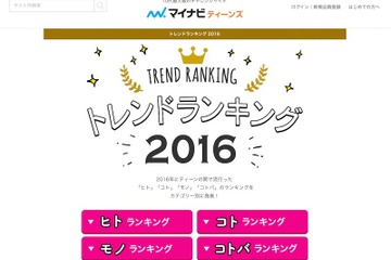 SNOW・おけまる・PPAP…10代女子2016トレンドランキング 画像