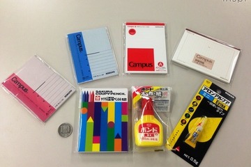 かわいい、なつかしい…おもわず欲しくなる「ミニ文具」 画像