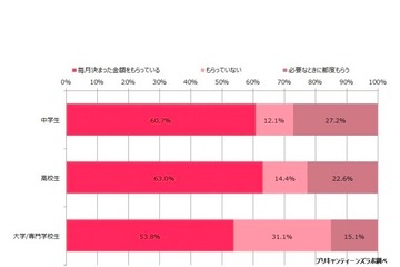 10代女子の約3割、ネットでお小遣い稼ぎ…ポイントサイトやフリマアプリ利用 画像