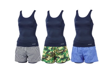 学校とプライベート両方使えるハイブリットスクール水着、3種発売 画像