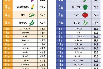 子どもの過半数「野菜が好き」なのに野菜不足、家庭意識の差が原因？ 画像