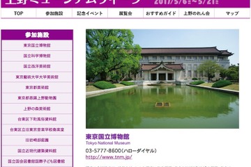 上野ミュージアムウィーク…5/18「国際博物館の日」科博など4館が一部無料 画像