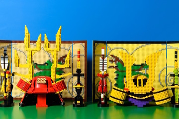 【GW2017】レゴで端午の節句祝い、LDC東京に7,700ピース「レゴ兜」登場 画像