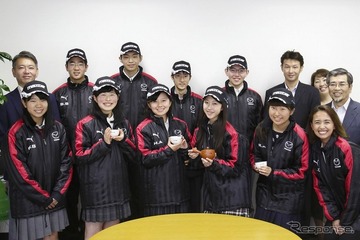 マツダ、被災中高生のフランス行きホームステイを支援…ルマン見学も 画像