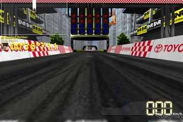 トヨタ、Facebookでレースゲーム 画像