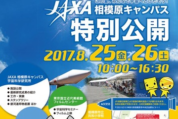 【夏休み2017】JAXA相模原キャンパス、特別公開8/25・26 画像