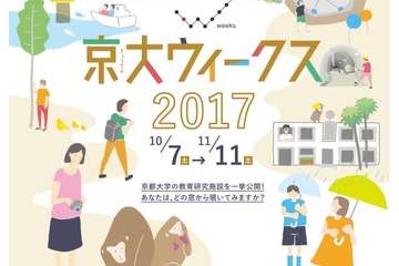 研究施設を覗いてみよう「京大ウィークス2017」北海道から九州まで10/7-11/11 画像