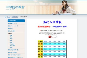 【高校受験2018】47都道府県の公立高校入試、教科別出題傾向と対策 画像