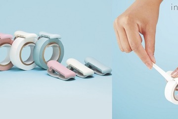 挟んで簡単、マスキングテープカッター「カルカット」 画像