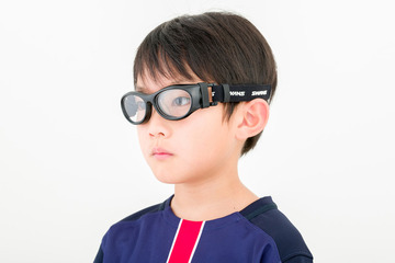 子ども用スポーツメガネ「SWANS EYEGUARD」Zoffオリジナルカラー 画像