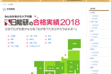 【中学受験2018】合格者実績速報、開成にSAPIX小学部234人・日能研30人・早稲アカ72人 画像