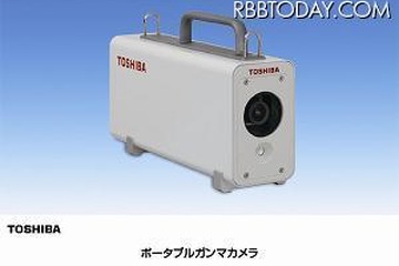 放射線ホットスポットを可視化できるカメラ、東芝が開発 画像