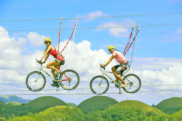 【夏休み2018】栂池高原スキー場、空中自転車綱渡りなど8/1オープン 画像