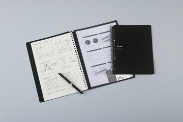 仕事もバインダーもスマートに、折返し可能な「スマートリングBiz」 画像