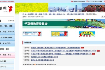 【高校受験2019】H31年度千葉県公立高入試の日程、出題方針や検査内容 画像