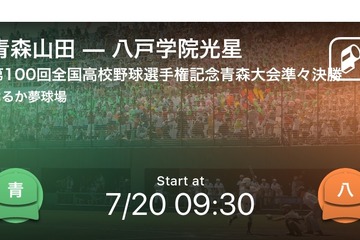 【高校野球2018夏】第100回記念大会、全56地方大会をPlayer!が速報 画像