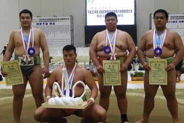 インターハイ相撲競技・個人戦、埼玉栄高の齋藤大輔君が優勝 画像
