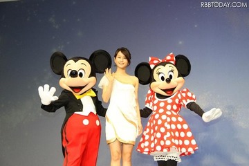 ドコモがディズニーとコラボ… 堀北真希「どんな年代の女性も気に入ってくれるはず」 画像