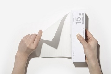 ラップのように使う分だけカット「ペーパーラップノート」 画像