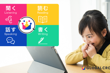 オンライン英会話「GLOBAL CROWN」レッスン用アプリが英語4技能に対応 画像