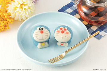 「ドラえもん」がキュートな表情の和菓子に…2/26よりローソンで発売 画像