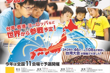 小中学生対象、国際ロボット競技会「URC2019」エントリー受付開始 画像