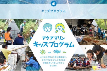 水族館宿泊など体験型教育プログラムが充実…アクアマリンふくしま5-8月 画像