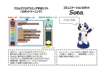 NTT東日本、ロボットを活用したプログラミング教育の実証実験開始 画像
