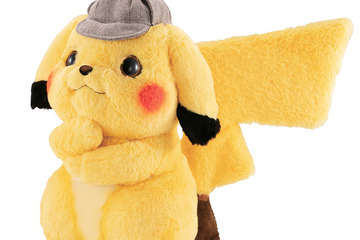「名探偵ピカチュウ」本物さながらのフワフワぬいぐるみ登場 画像