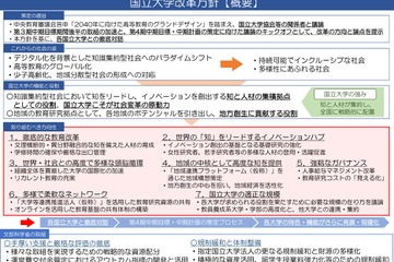 文理横断的な人材育成…文科省「国立大学改革方針」 画像