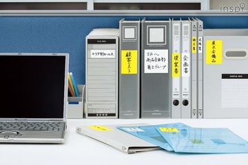 全面のりで落ちにくい「ドットライナーラベルメモ」 画像