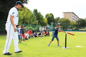 ライオンズOBから教わる、親子キャッチボール教室10/6狭山 画像