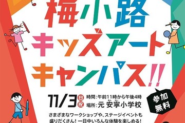 約30団体が学びを提供「梅小路キッズアートキャンパス!!」11/3 画像