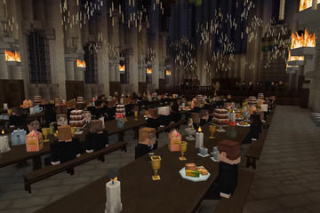 マイクラで「ハリー・ポッター」の世界を再現…謎解きも 画像