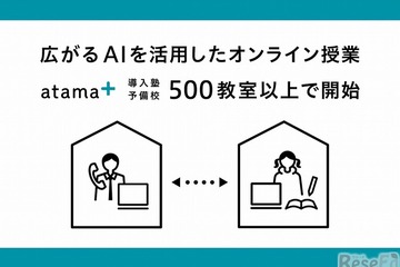 「atama＋」Web版を活用したオンライン授業開始 画像