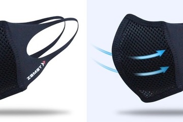 スポーツ時のエチケット対策「ザムスト マウスカバー」息苦しさ軽減 画像