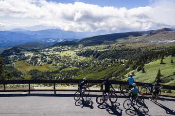 国道封鎖して自転車レース「志賀高原ヒルクライム」9月 画像