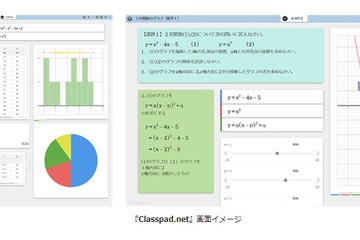 カシオ、オンライン授業の数学学習ツール「ClassPad.net」体験キャンペーン 画像