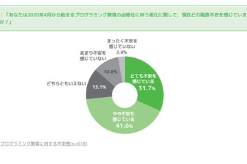 プログラミング教育、小学校教員の73％が「不安」 画像
