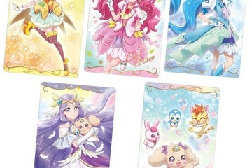 「プリキュア」カードウエハース新登場…豪華箔押し仕様＆こだわりの描き下ろし 画像