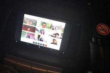 車内から遠隔授業…パイオニア、教育格差是正を目指すNPOにサイバーナビ寄贈 画像