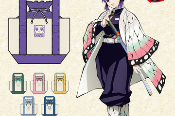 「鬼滅の刃×ハニーズ」コラボ、しのぶの巾着バッグなど登場 画像