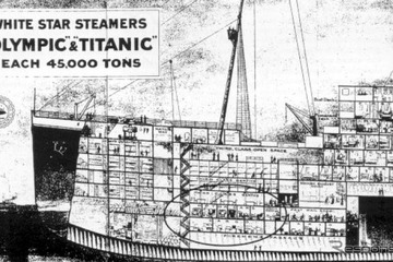 豪華客船タイタニック、積まれていた唯一のクルマ 画像