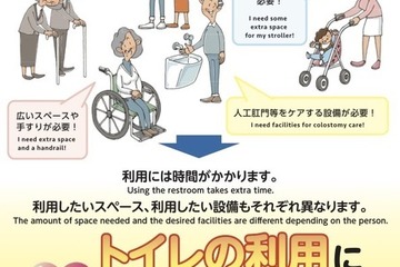 公共交通のトイレ適正利用「心のバリアフリー」国交省 画像