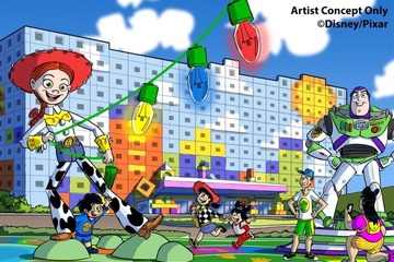 ディズニー「トイ・ストーリーホテル」2021年度開業予定 画像