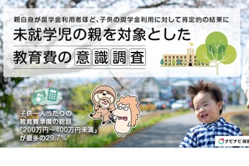 奨学金利用経験がある親、子供の奨学金利用に肯定的 画像