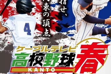 第73回春の高校野球関東大会…準決勝・決勝をJ:COM初放送 画像