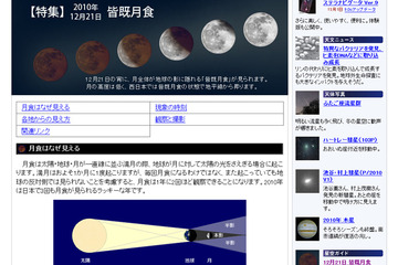 本日16時40分頃より皆既月食、観察は北日本中心か 画像